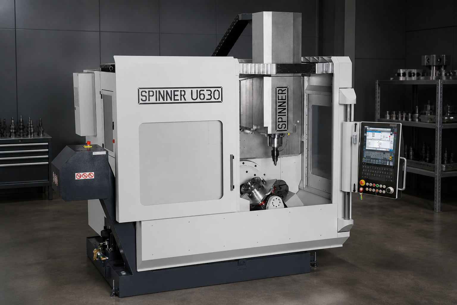 SPINNER U630 megmunkálóközpont